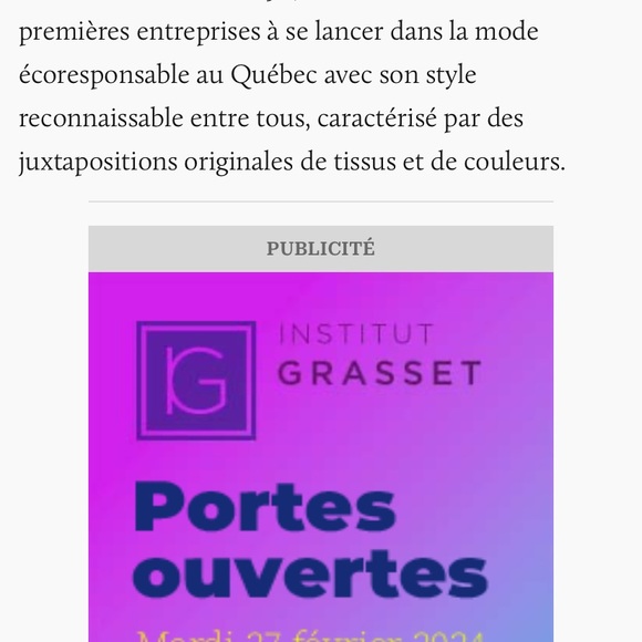 Myco Anna long coat. Ecoresponsible Quebec designer. - Picture 7 of 8